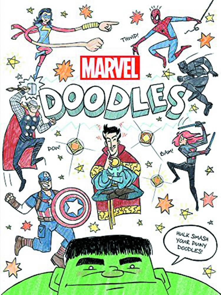 Marvel Doodles (Paperback)
