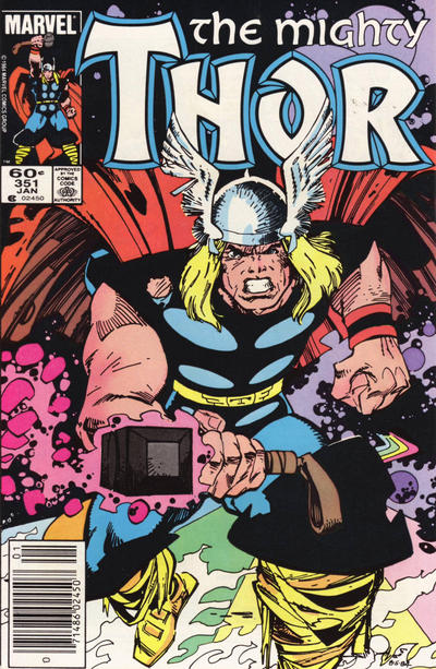 Thor #351 [Newsstand] - Vf- 7.5