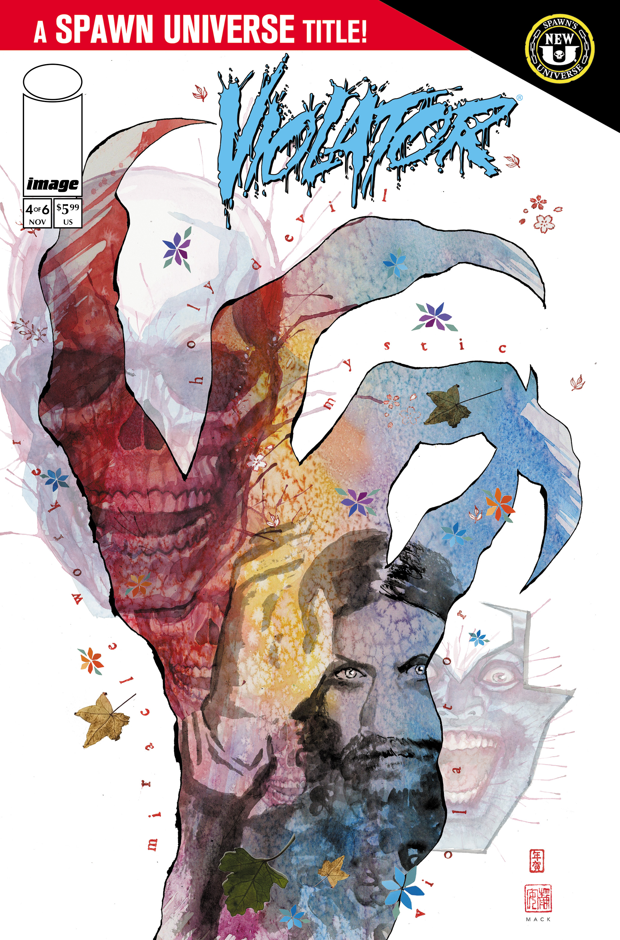 Spawn Violator #4 Cover B David Mack Variant (Of 6)