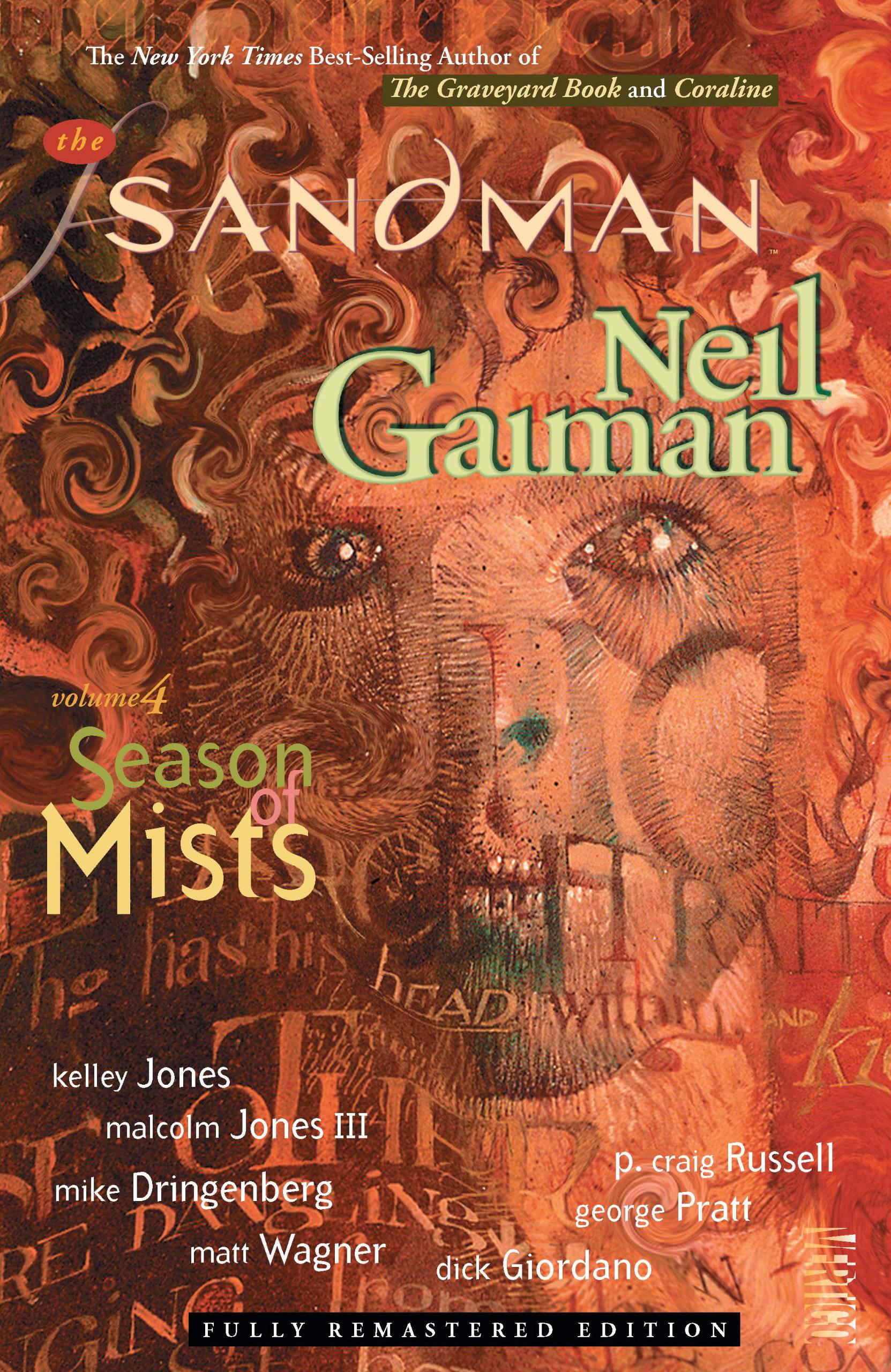 Sandman Graphic Novel Volume 4 Season of Mists New Edition