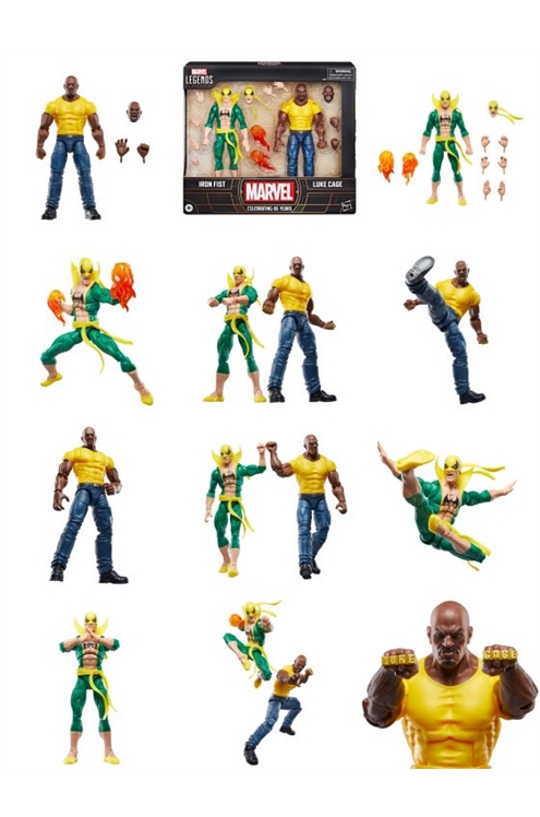 ***Pre-Order*** Marvel Legends Iron Fist And Luke Cage 2-Pack