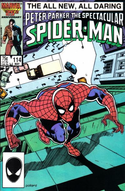 The Spectacular Spider-Man #114 [Direct]-Fine (5.5 – 7)