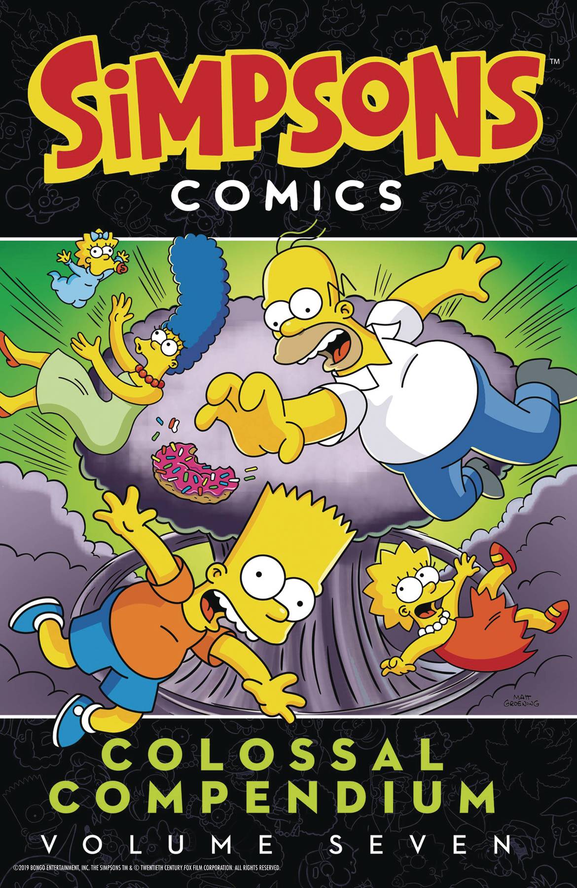 Simpsons Comics Colossal Compendium Graphic Novel Volume 7