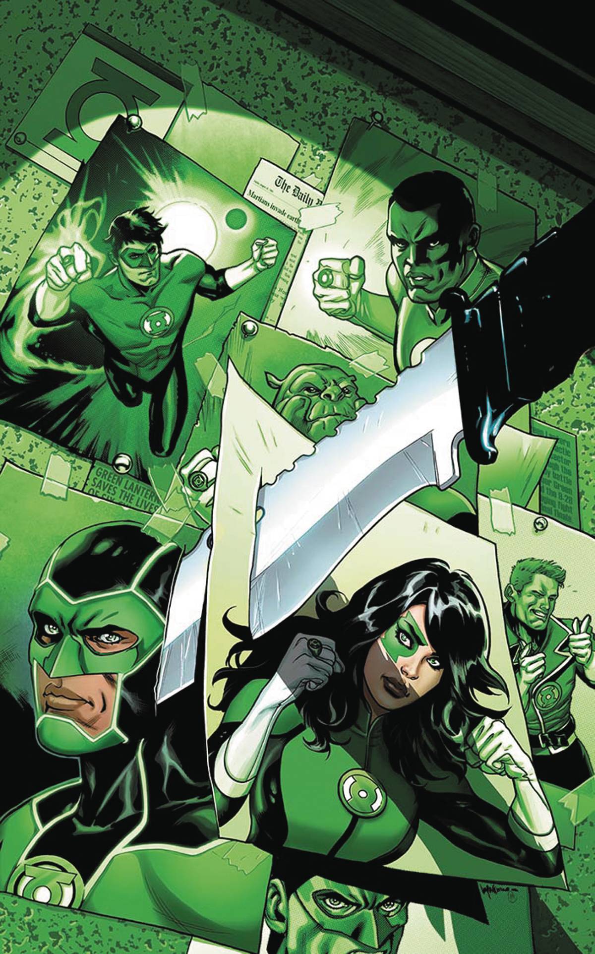 Green Lanterns #9 Variant Edition (2016)