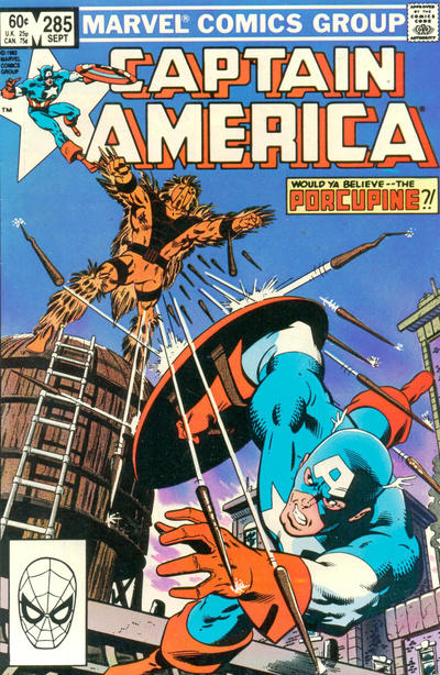 Captain America #285 [Direct]-Fine (5.5 – 7)