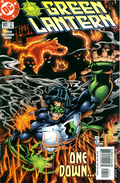 Green Lantern #141 (1990)[Direct Sales]-Fine (5.5 – 7)