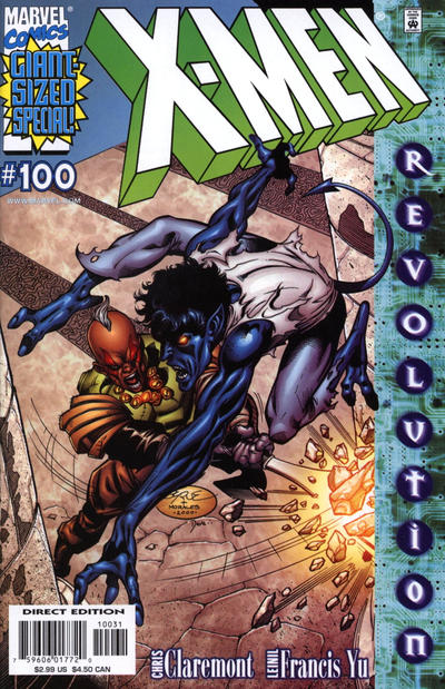 X-Men #100 [Byrne Cover Variant]-Fine