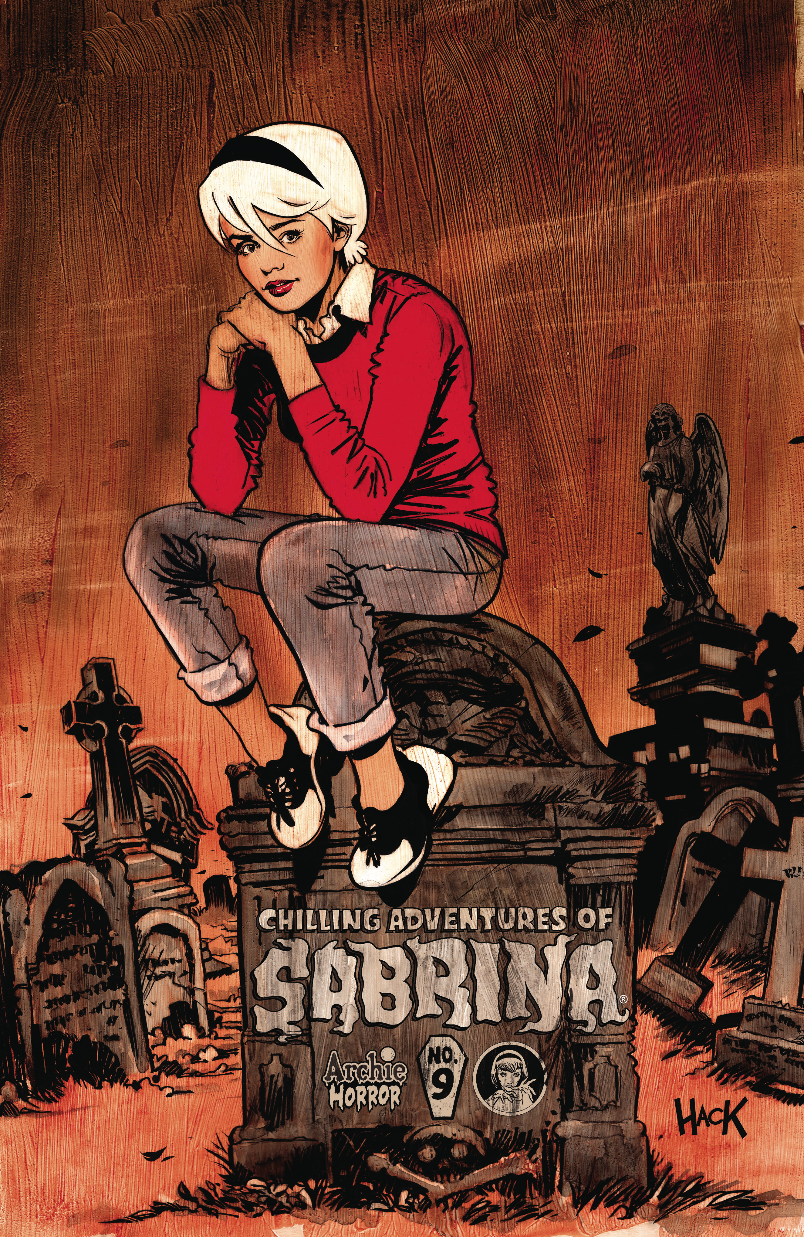 Chilling Adventure of Sabrina #9 Cover B Hack (Mature)