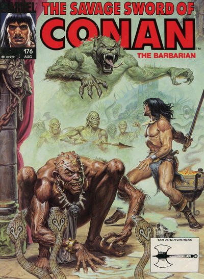 The Savage Sword of Conan #176 [Direct]