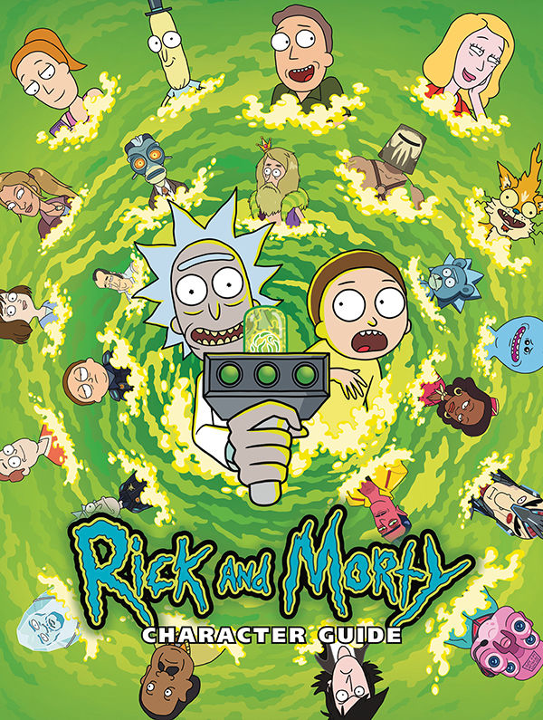 Rick and Morty Character Guide Hardcover