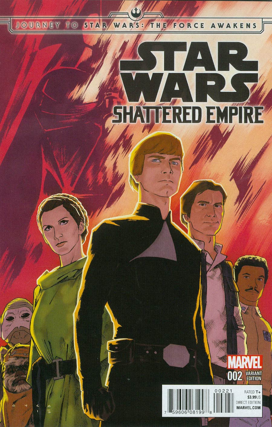 Journey Star Wars Force Awakens Shattered Empire #2 Variant