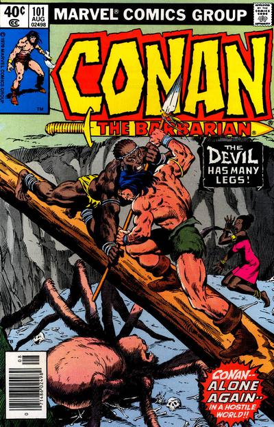 Conan The Barbarian #101 [Newsstand]-Very Good (3.5 – 5)