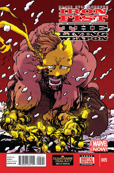 Iron Fist, The Living Weapon #5-Very Fine (7.5 – 9)