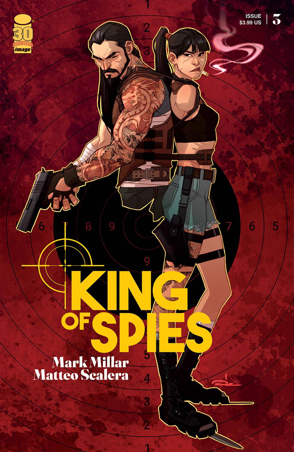 King of Spies #3 Cover C Yildirim (Mature) (Of 4)