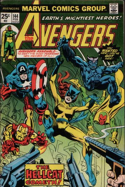 The Avengers #144-Good (1.8 – 3) Patsy Walker Becomes Hellcat After Finding The First Cat's Suit.