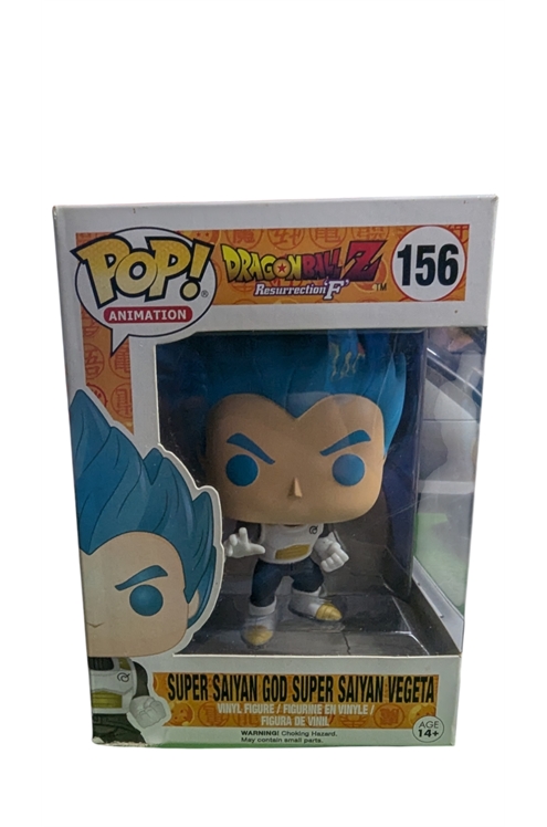 Funko Pop 157 Super Saiyan God Super Saiyan Vegeta Pre-Owned