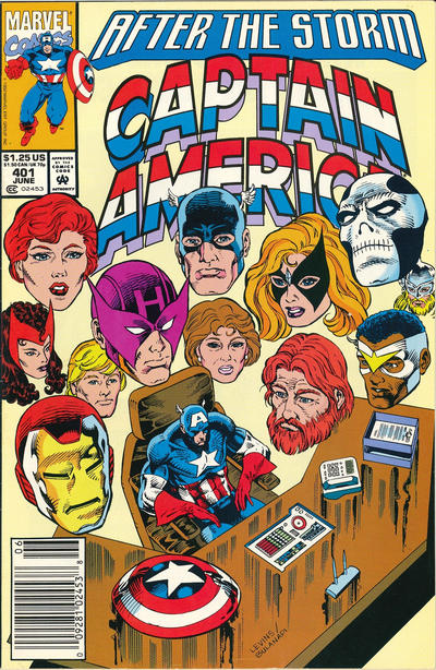 Captain America #401 [Newsstand]