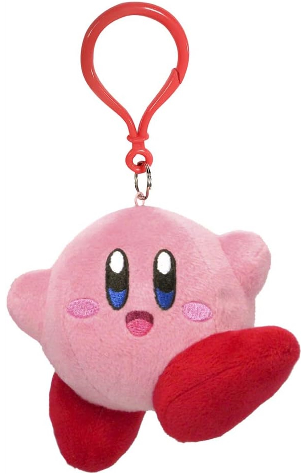 Kirby Jumping Pose Dangler Plush, 3.5"