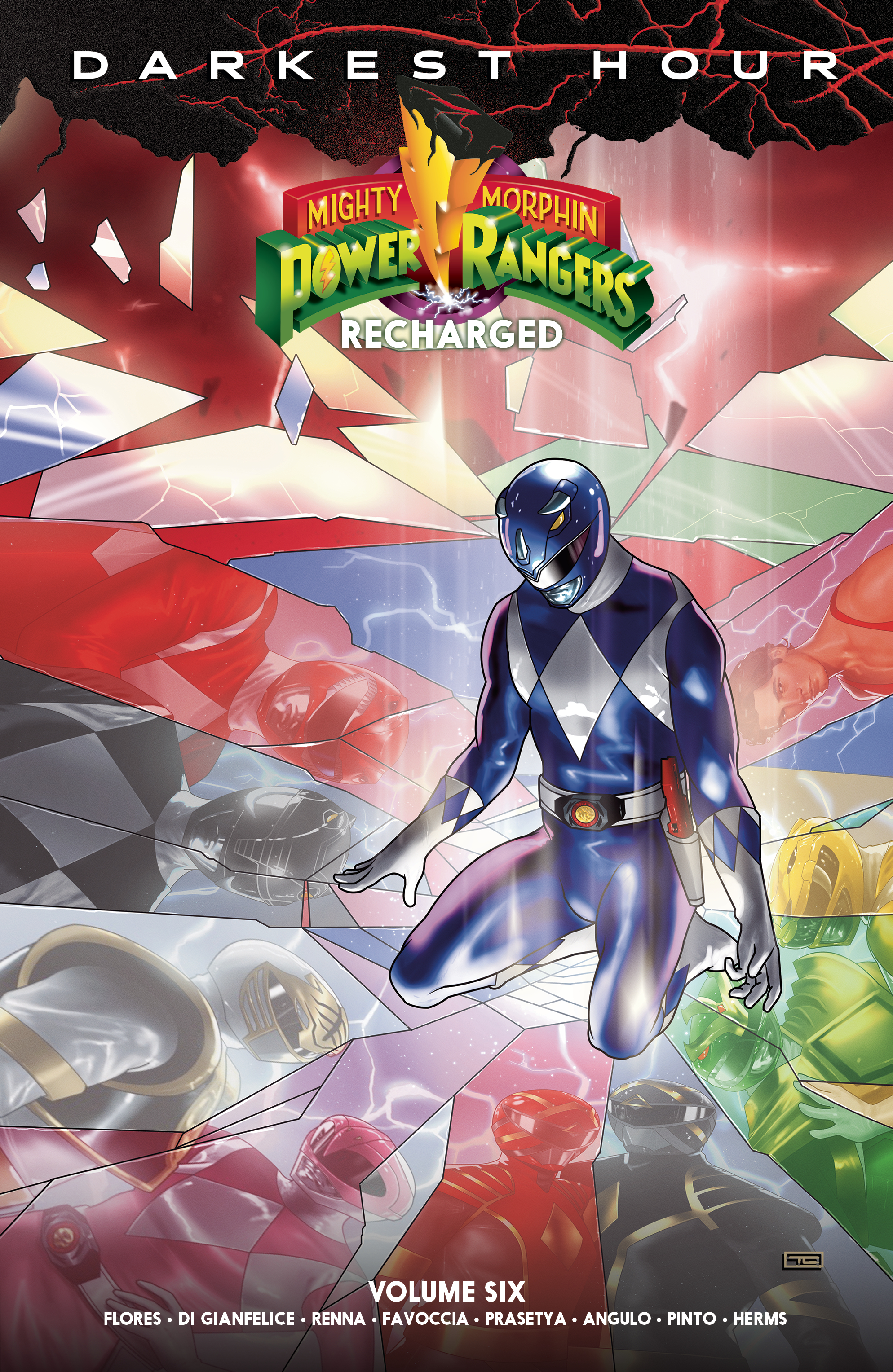 Mighty Morphin Power Rangers Recharged Graphic Novel Volume 6