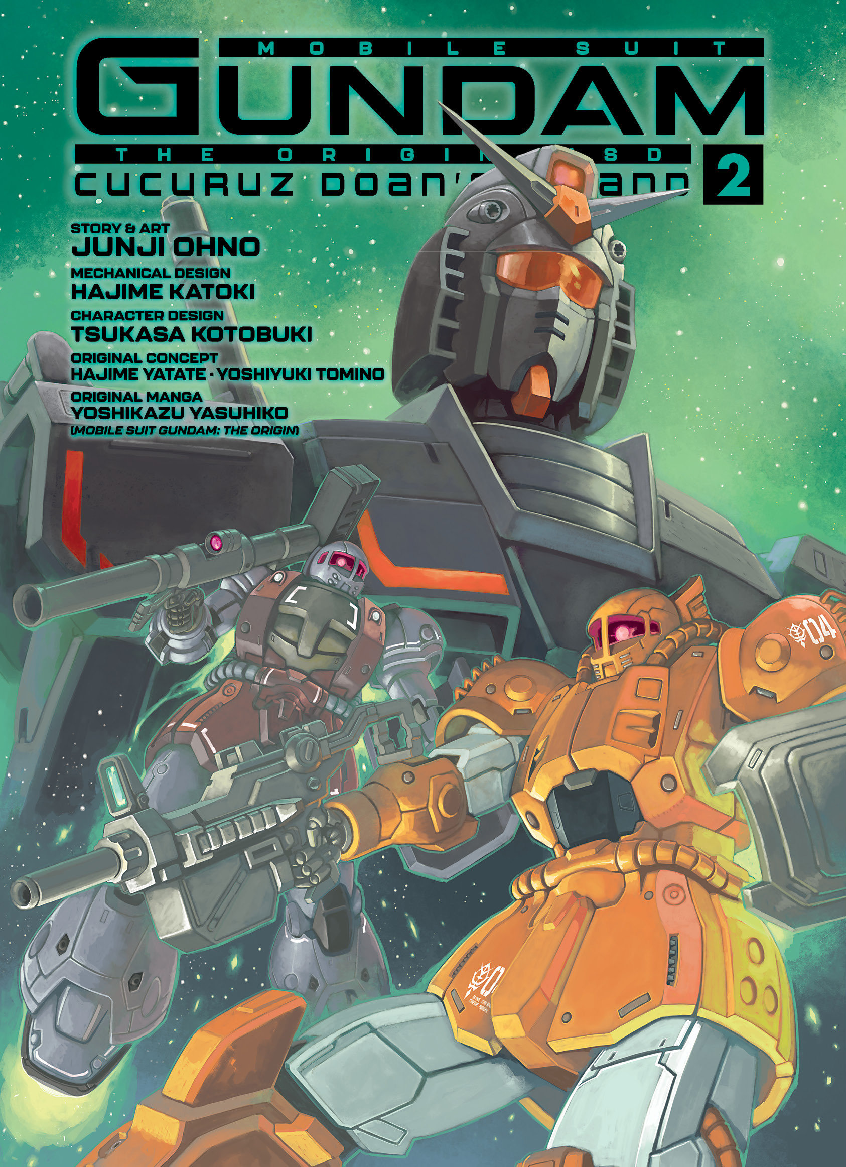 Mobile Suit Gundam The Origin Cucuruz Doan's Island Manga Hardcover Volume 2