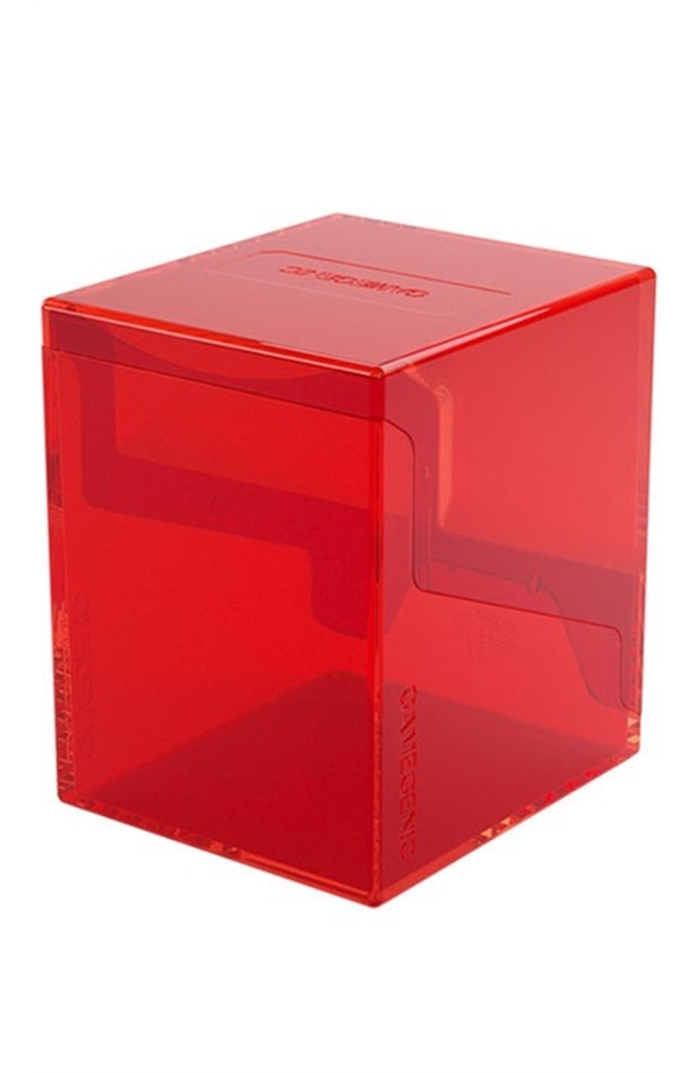 Gamegenic Bastion 100+ XL Deck Box - Translucent Red