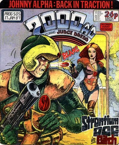 2000 AD #505-Near Mint (9.2 - 9.8)