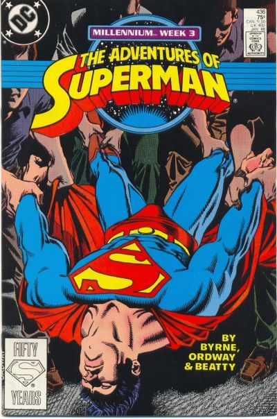 Adventures of Superman #436 [Direct]-Very Fine (7.5 – 9)