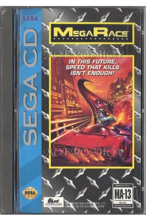 Sega Cd Mega Race Pre-Owned Cib