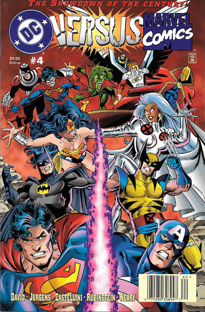 DC Versus Marvel / Marvel Versus DC #4 [Newsstand]-Very Fine