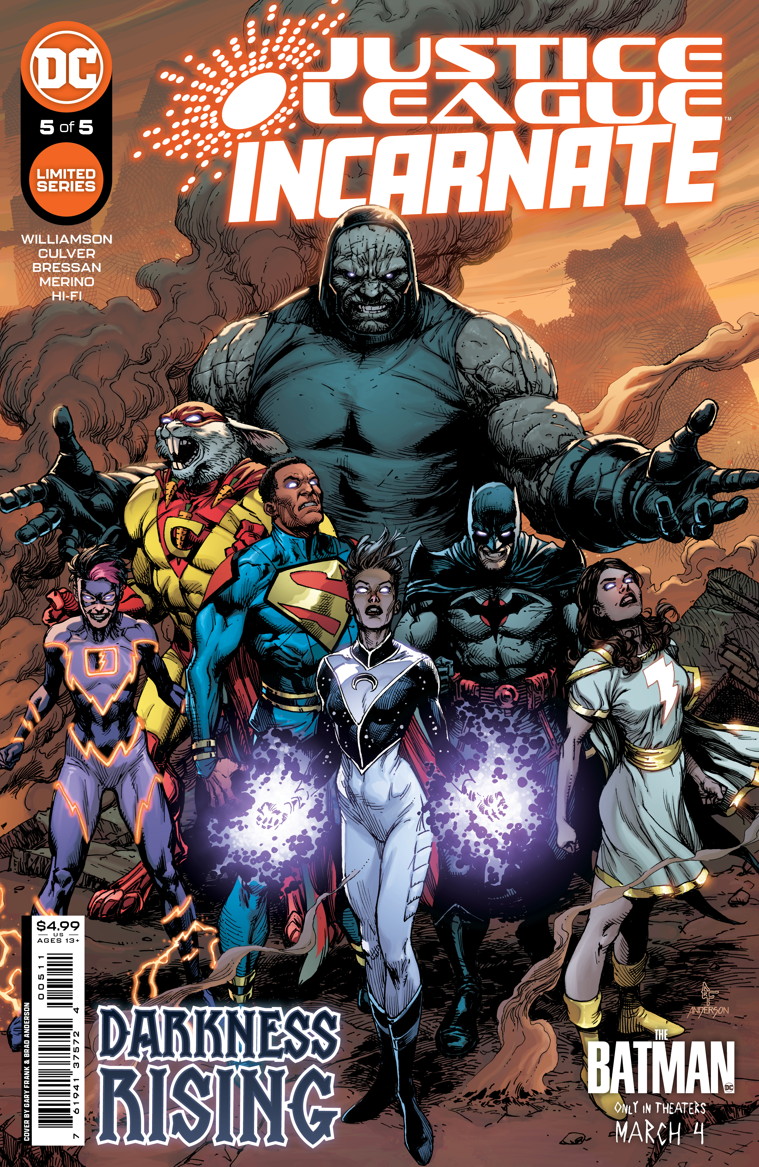 Justice League Incarnate #5 Cover A Gary Frank (Of 5)