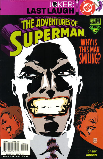 Adventures of Superman #597 [Direct Sales]-Very Fine (7.5 – 9)