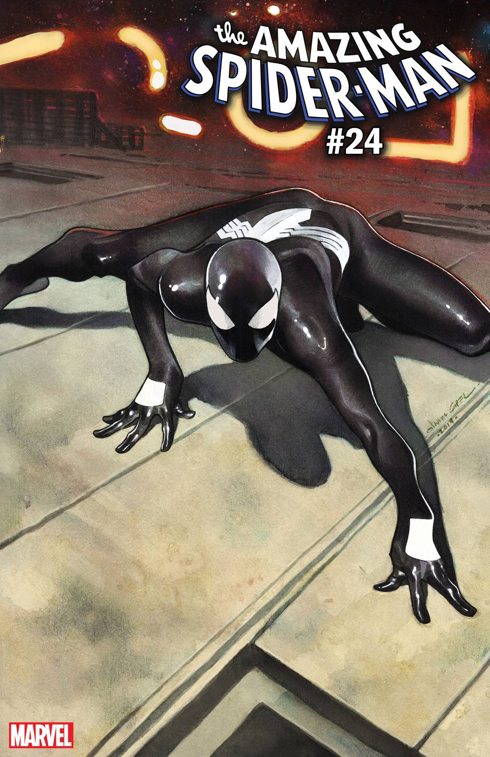 Amazing Spider-Man #24 Coipelspider-Man Symbiote Suit Variant (2018)