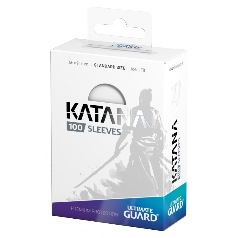 Katana Sleeves Standard Size Clear (100Ct)
