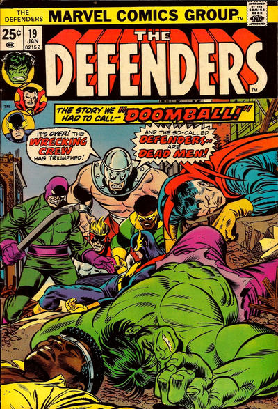 The Defenders #19 [Regular Edition]-Fine (5.5 – 7)