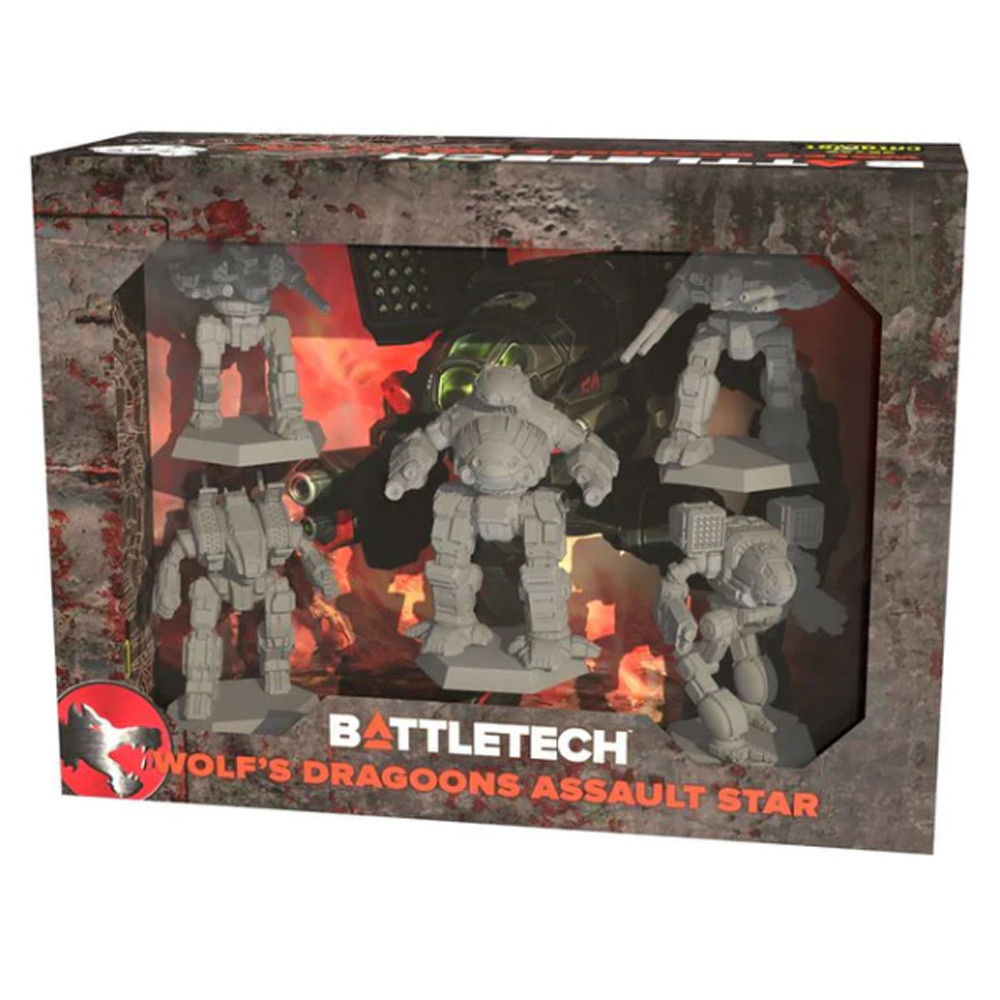 Battletech Forcepack Wolf's Dragoons Assault Star