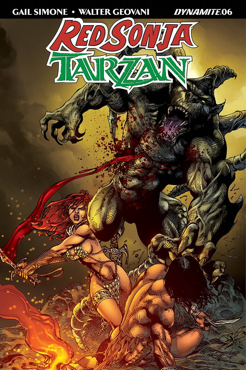 Red Sonja Tarzan #6 Cover D Castro