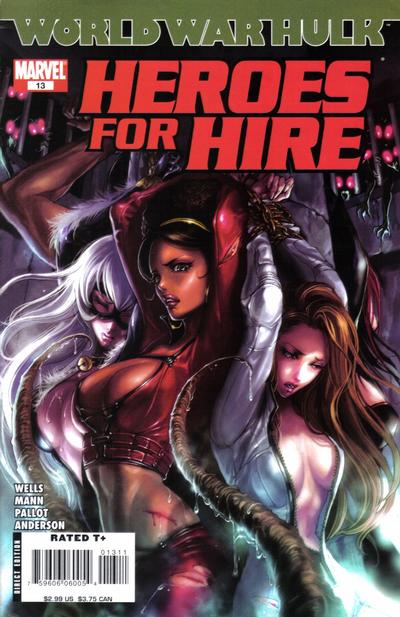 Heroes For Hire #13-Fine (5.5 – 7) Cover Art By Sana Takeda