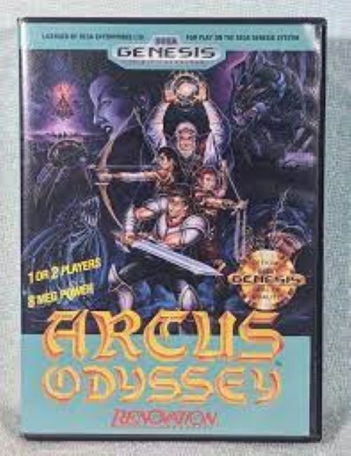 Sega Genesis Arcus Odyssey 