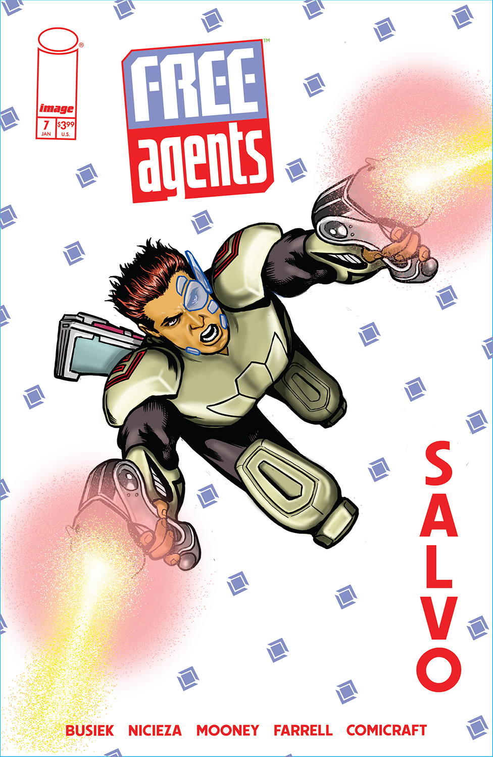 Free Agents #7 Cover B Kevin Maguire Variant