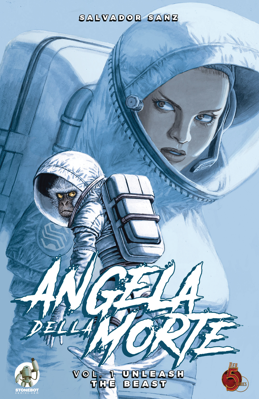 Angela Della Morte Graphic Novel Volume 1 Unleash the Beast