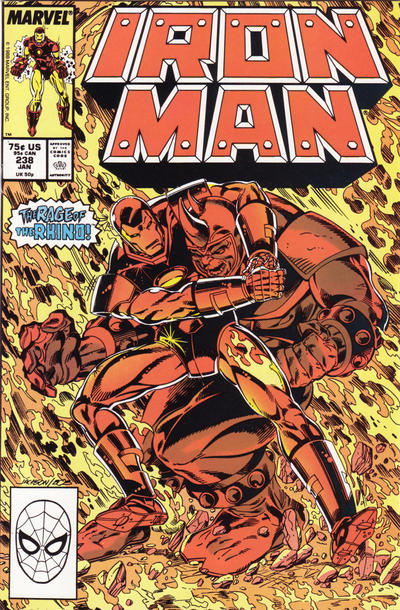 Iron Man #238 [Direct]-Fine (5.5 – 7)