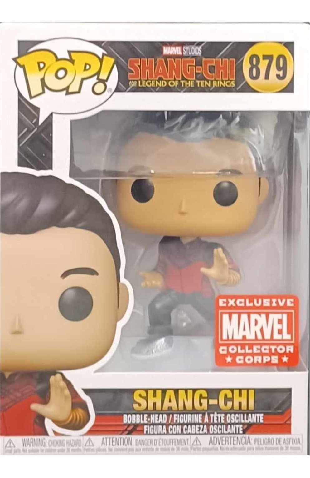 Marvel Legend of The Ten Rings Shang-Chi Marvel Collector Corps Exclusive Pop Vinyl Figure