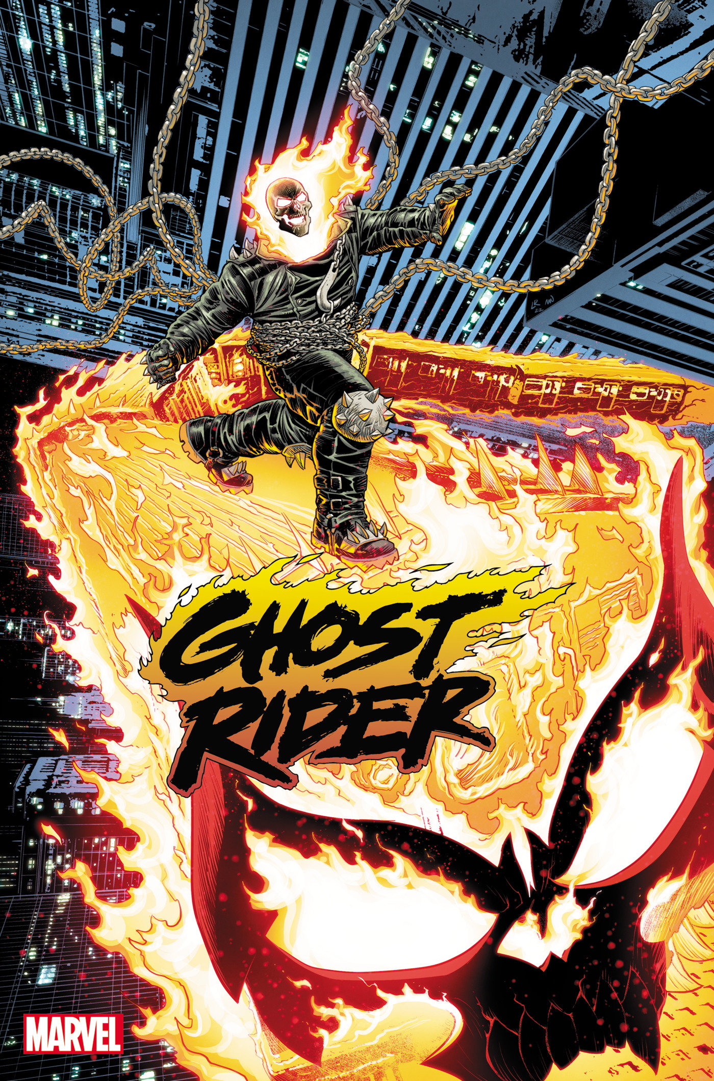 Ghost Rider #9 1 for 25 Incentive Luke Ross Variant (2022)
