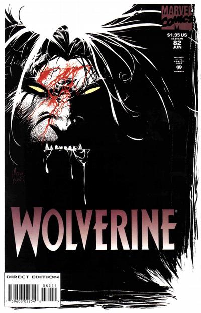 Wolverine #82 [Direct Edition]-Very Good (3.5 – 5)