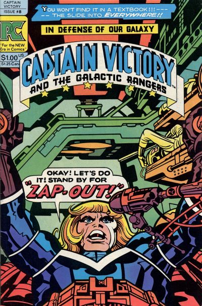 Captain Victory And The Galactic Rangers #8-Very Fine 