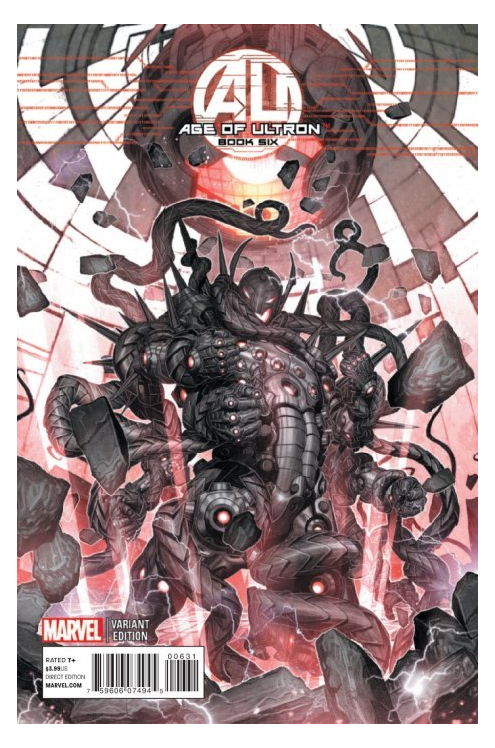 Age of Ultron #6 (Of 10) Ultron Kim Variant