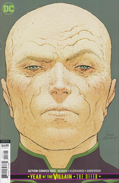 Action Comics #1013 [Frank Quitely Cardstock Variant Cover]