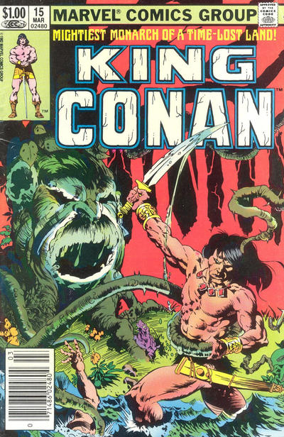 King Conan #15 [Newsstand](1980)-Very Fine (7.5 – 9)