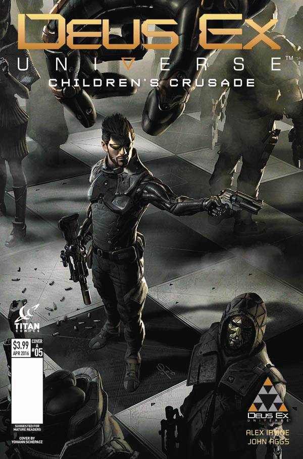 Deus Ex #5 Cover A Schepacz