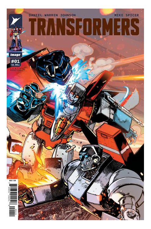 Transformers #1 Tenth Printing Cover J Andrei Bressan & Adriano Lucas Starscream Connecting Variant